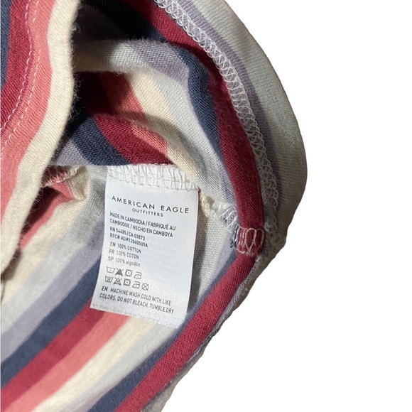 American Eagle Outfitters t-shirt striped Size M - Picture 5 of 5